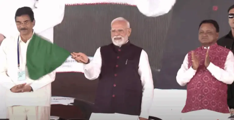 Odisha Gets First Amrit Bharat Express; PM Modi Flags Off Berhampur-Surat Train
