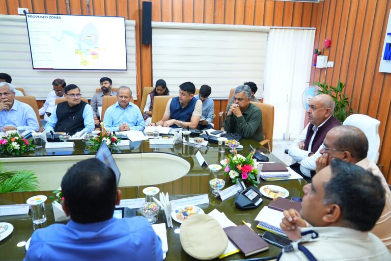 PM Modi’s Advisor Tarun Kapoor Reviews Development Projects In Sambalpur