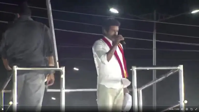 Bomb Threat At Vijay’s Chennai Home Day After Karur Stampede