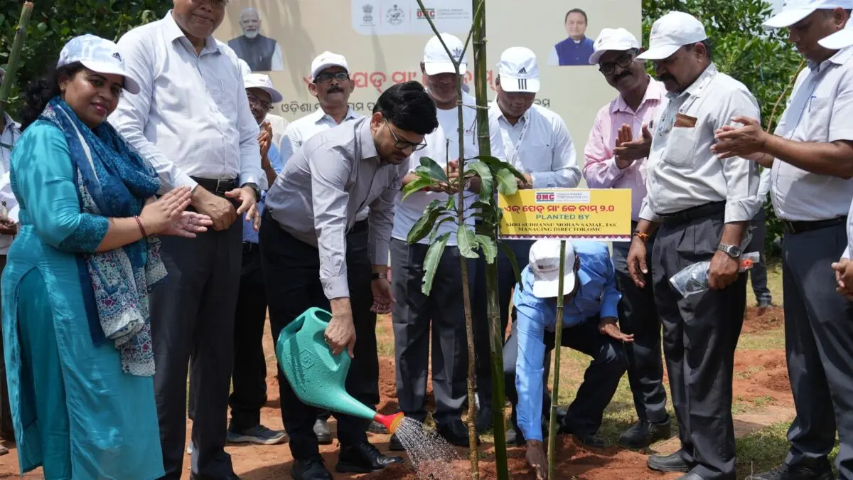OMC Contributes 1 Lakh Saplings To Over 1 Cr Panted In Odisha On PM’s Birthday