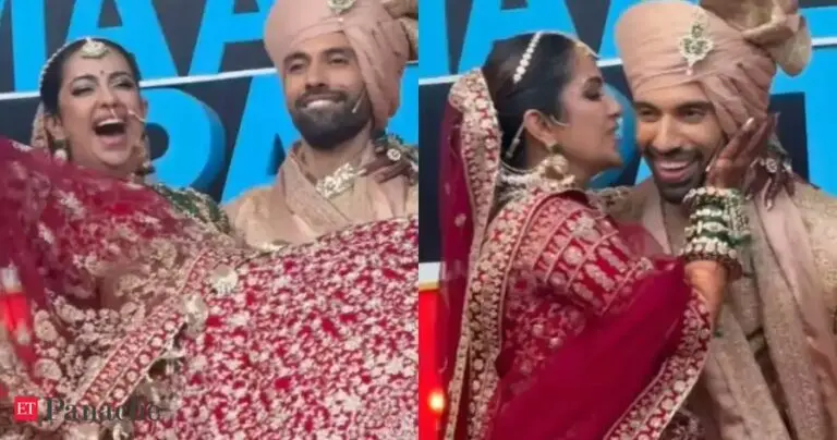 Avika Gor Ties Knot With Longtime Beau Milind Chandwani On Sets Of ‘Pati Patni Aur Panga’