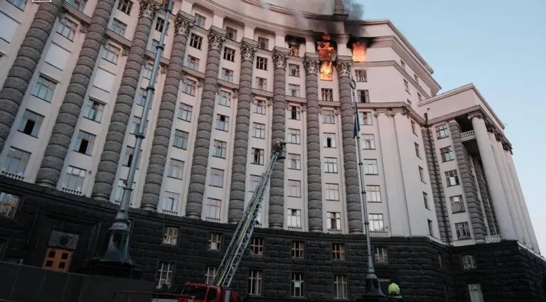 Russia Fires Over 800 Drones, 13 Missiles On Ukraine; Government Building in Kyiv Struck