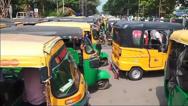 Protest By Drivers Disrupts Online Auto Services In Bhubaneswar