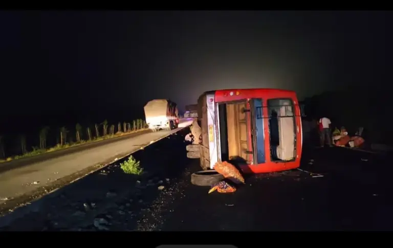 Bus With Pilgrims En Route To Bengal From Puri Overturns In Odisha’s Balasore
