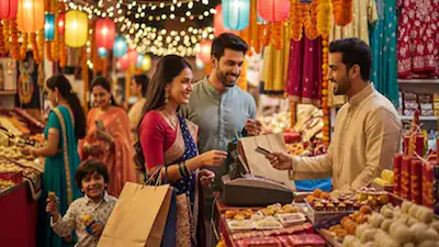 Diwali trade up 25%