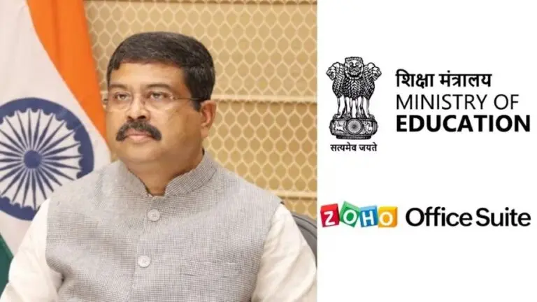 Education ministry makes Zoho use mandatory