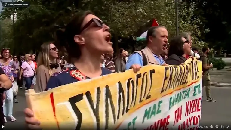 Greece Grinds To A Halt As Thousands Strike Against New Labour Laws, 13-Hour Workdays