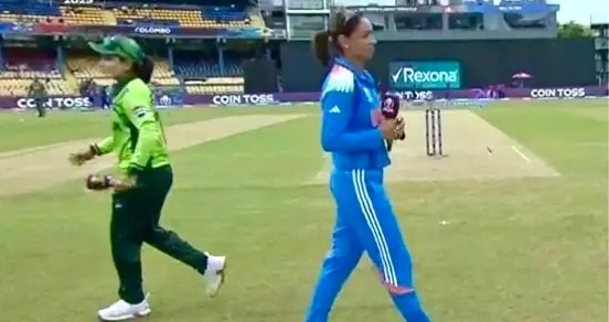 No Handshake Policy Continues; Indian Women’s Cricket Team Captain Harmanpreet Kaur Shuns Pakistani Counterpart