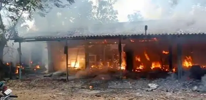 Six Killed, Eight Injured As Blaze Guts Fireworks Unit In Andhra Pradesh