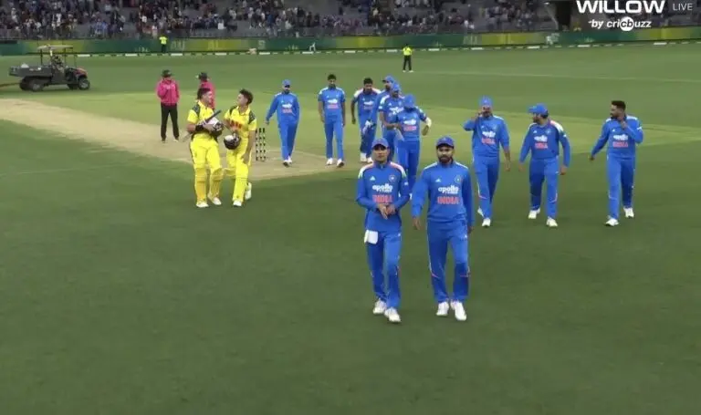 India lose 1st ODI vs Australia