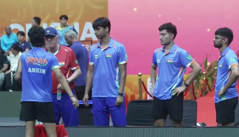 Indian men lose to Hing Kong