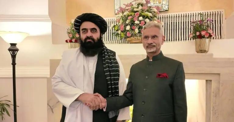 Jaishankar & Taliban FM Amir Khan Muttaqi