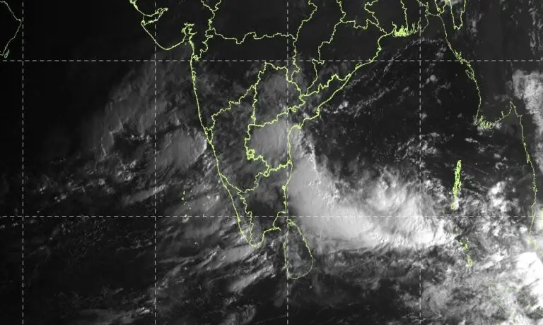 Low Pressure Forms Over Bay Of Bengal, May Become More Marked In 24 Hours