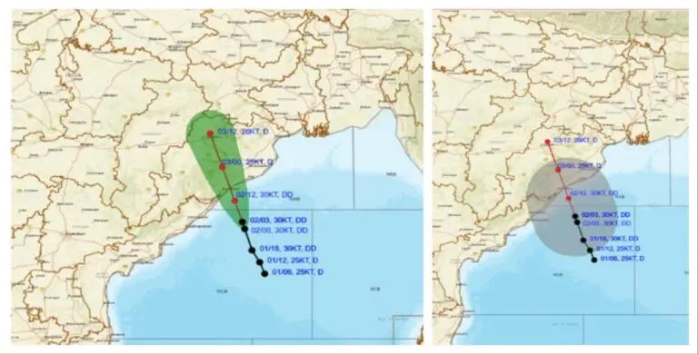 Deep Depression To Cross Odisha Coasts Between Gopalpur & Paradip By Tonight; Red Warning By IMD