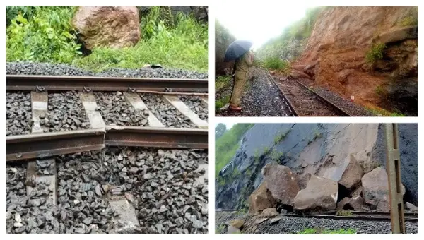 Landslides In Odisha Amid Very Heavy Rain Damage Rail Tracks, Disrupt Train Traffic