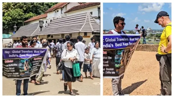 2 Youths From Baripada Promote Odisha Tourism In Sri Lanka