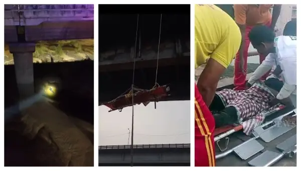 Youth Rescued After Falling Off Cuttack’s Mahanadi Overbribe In Sideswipe Accident