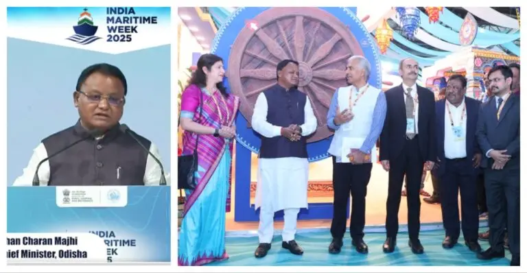 CM Majhi Highlights Odisha’s Maritime Legacy, Potential & Future Vision At IMW 2025