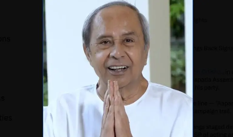 Naveen Patnaik Announces His Nuapada Bypoll Campaign Date With ‘Apana Mane Khusi Ta’ Signature Line