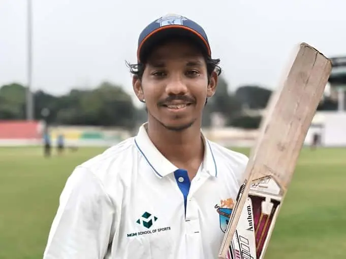 Sambit Baral 59 on debut