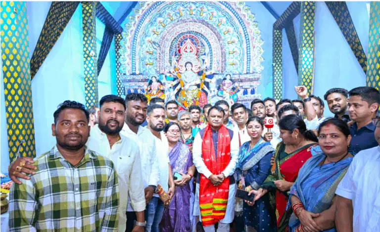 Odisha CM Mohan Majhi Does Pandal-Hopping Amid Durga Puja Festivities