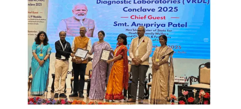 AIIMS Bhubaneswar’s VRDL Bags Silver Award For Excellence In Viral Diagnostics & Research