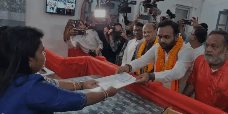 BJP’s Jay Dholakia Files Nomination For Nuapada Bypoll In Odisha