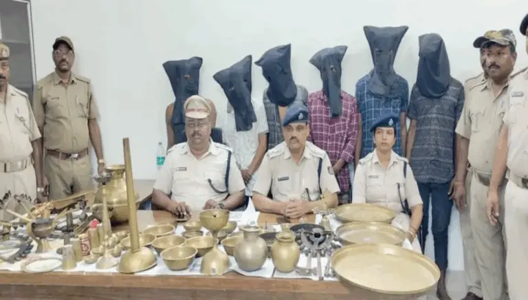 6 Arrested For Theft At Durga Mandap In Odisha’s Jagatsinghpur