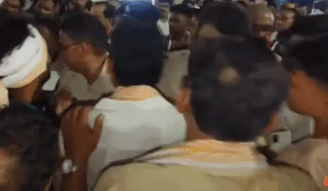 Tension Surfaces During Goddess Kali Immersion In Odisha’s Cuttack