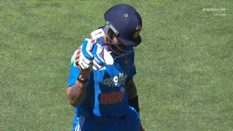 Virat Kohli 2nd duck