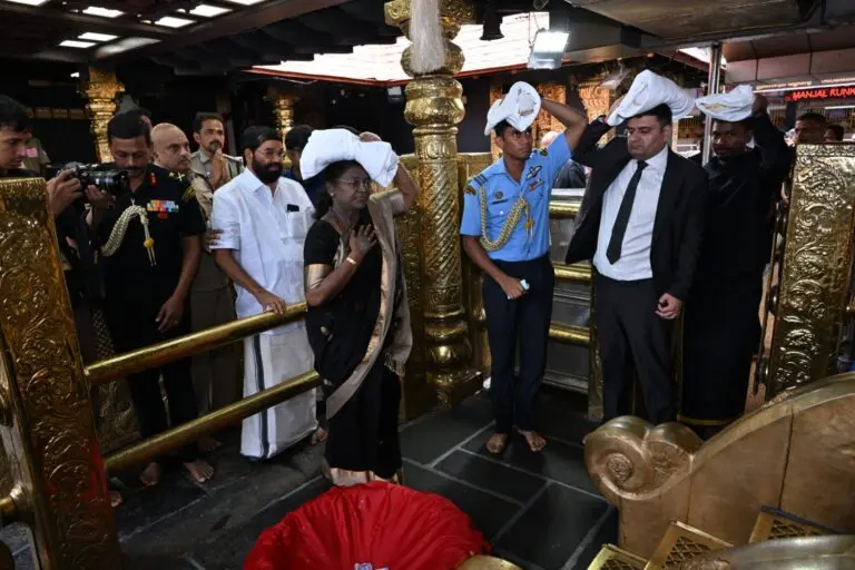 Here’s How President Droupadi Murmu Made A Historic Visit To Sabarimala