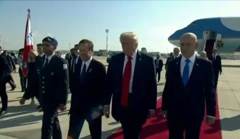Hamas Frees Seven Israeli Hostages As Trump Gets Red Carpet Welcome In Israel Amid Ceasefire Talks