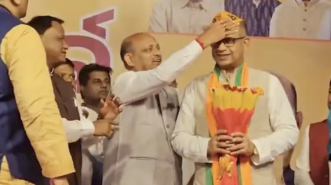 Another Blow To BJD As Former Rajya Sabha MP Amar Patnaik Joins BJP To ‘Serve Nation’