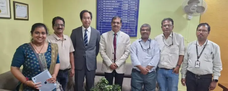 Professor Of Akita University Of Japan Visits ITER