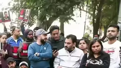 Delhi teen suicide protest