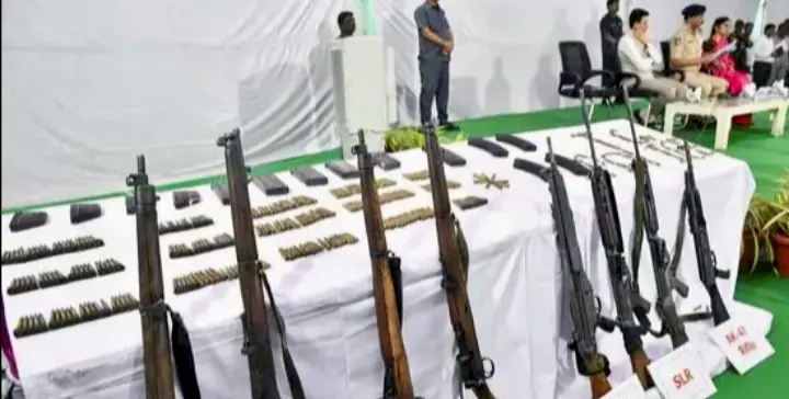 Thirty-Seven Maoists, Including 25 Women, Lay Down Arms In Hyderabad