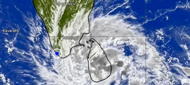 At Least 46 Dead As Cyclone Ditwah Sweeps Across Sri Lanka; Flights Diverted To Thiruvananthapuram