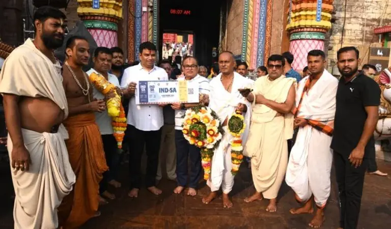 India-SA T20I ticket & Invitation to Lord Jagannath