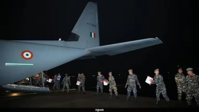 Indian Air Force-rescues dozens