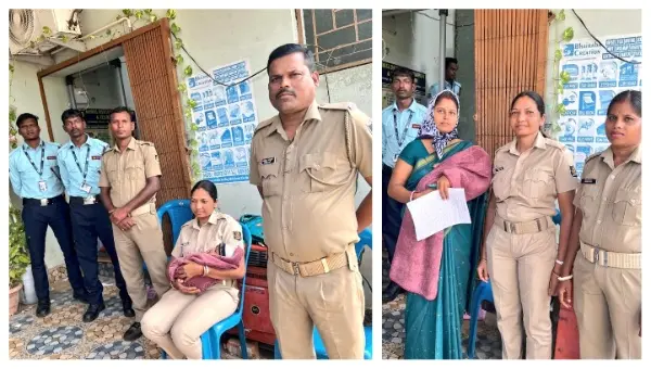 Odisha Woman Constable Breastfeeds, Takes Care Of Infant While Mother Writes Exam