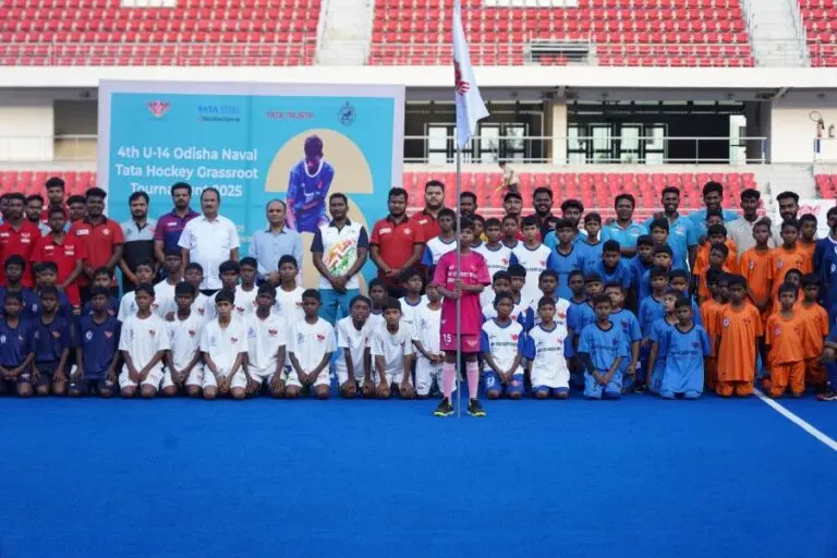 Odisha Naval Tata U-14 Boys Hockey Grassroot meet