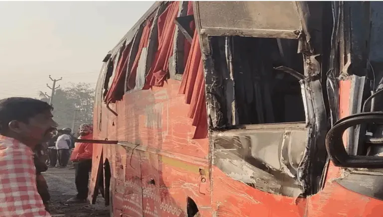 4 Critical As Truck Rams Into Rourkela-Bound OSRTC Bus From Bhubaneswar