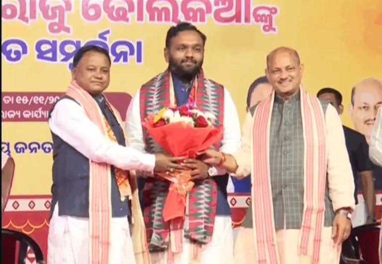 Jay Dholakia Gets Grand Welcome At BJP HQ After Bypoll Win; Odisha CM Vows To Develop Nuapada