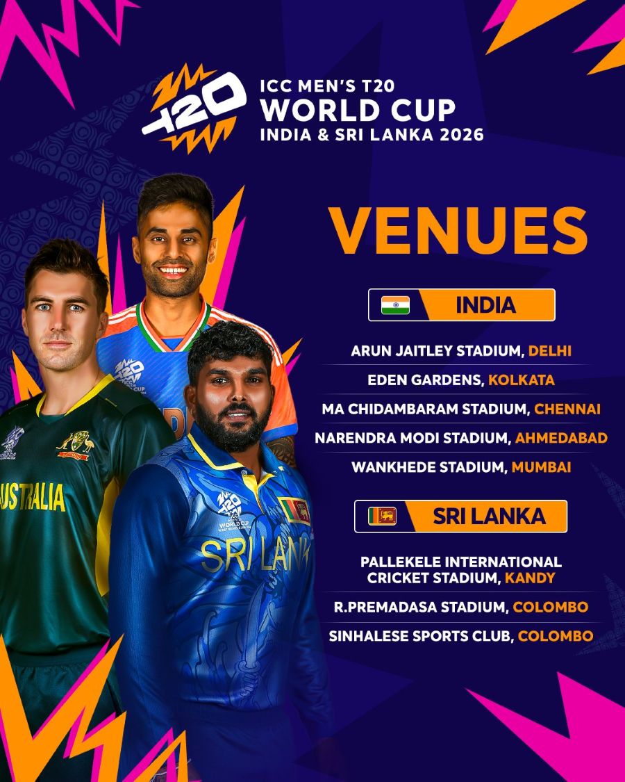 T20 World Cup venues