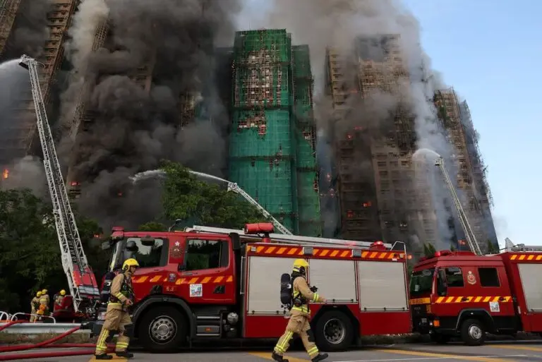 Hong Kong’s Deadliest Fire In Decades, At Least 55 Killed In Tai Po High-Rise Blaze