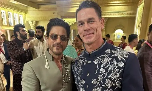 John Cena Thanks Shah Rukh Khan For Calling Him A ‘Rock Star’