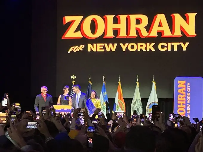 From Dhoom Machale Song, ‘Turn Up The Volume Trump’ To Nehru’s Words: Zohran Mamdani’s Victory Speech