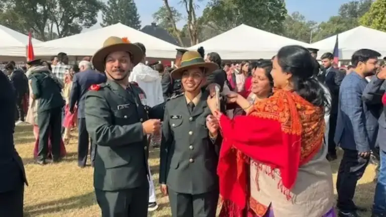 1st woman officer from Indian Military Academy Sai Jadhav