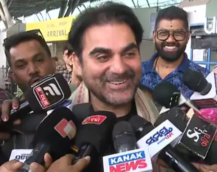 Arbaaz Khan Arrives In Bhubaneswar For Commissionerate Police ‘Naman’ Event
