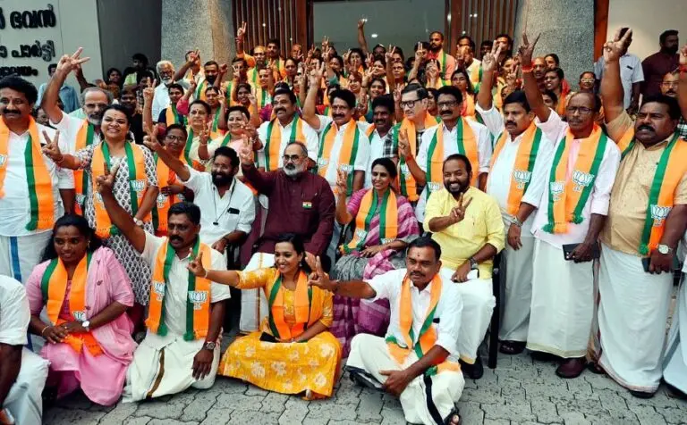 BJP wins Thiruvananthapuram corporation